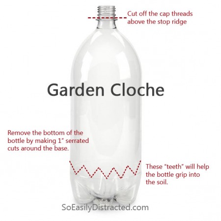2 Litter Soda Bottle Garden Cloch Pattern