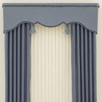 Dollhouse Miniature Pleated Curtain Diy