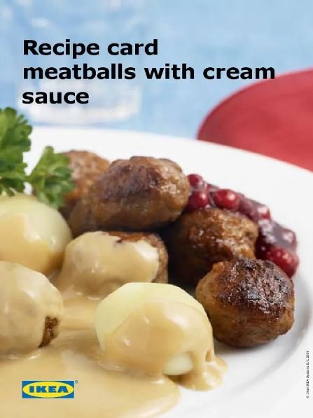 Copycat Ikea Swedish Meatballs Using Ikea’s Own Recipes | So Easily ...